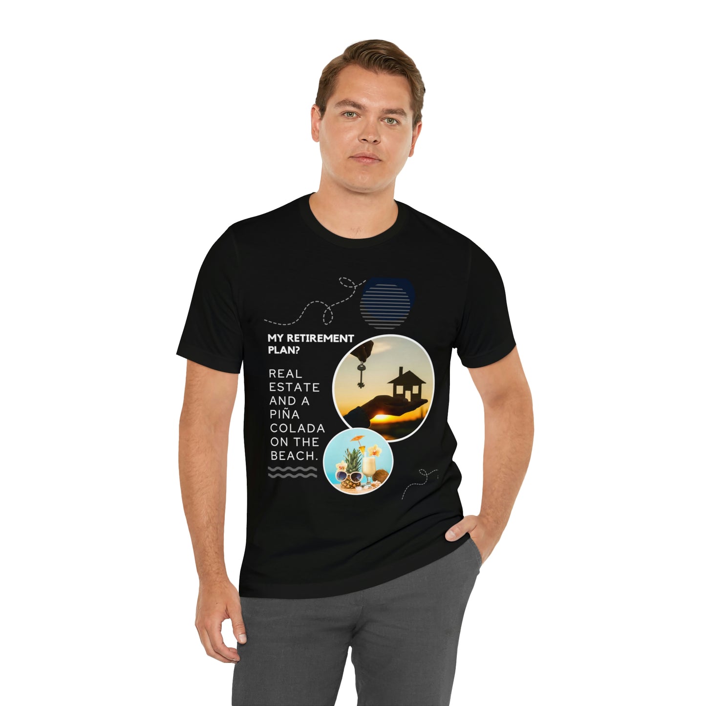 Retirement Piña Colada & Beach T-shirt
