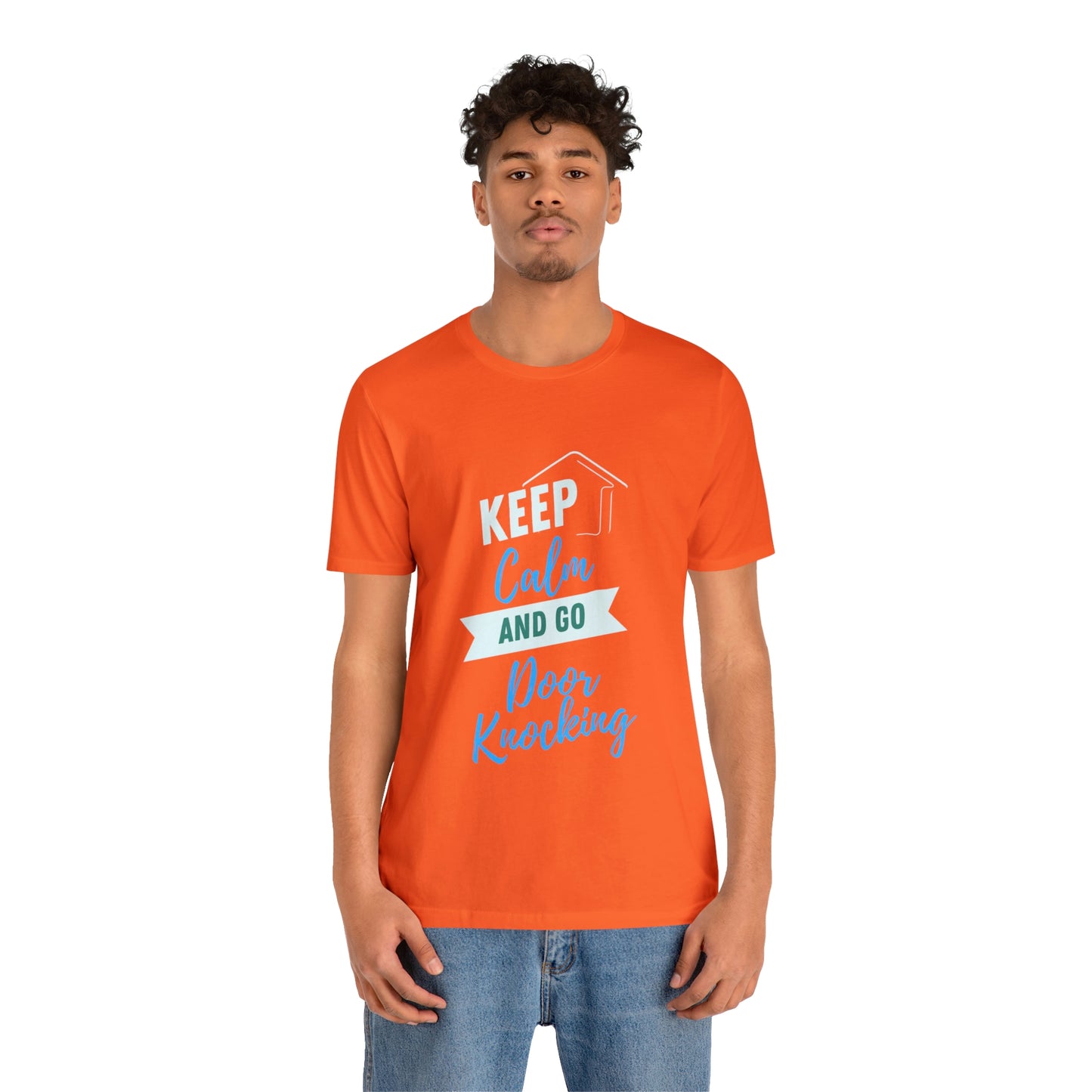Keep Calm & Door Knock Unisex T-shirt