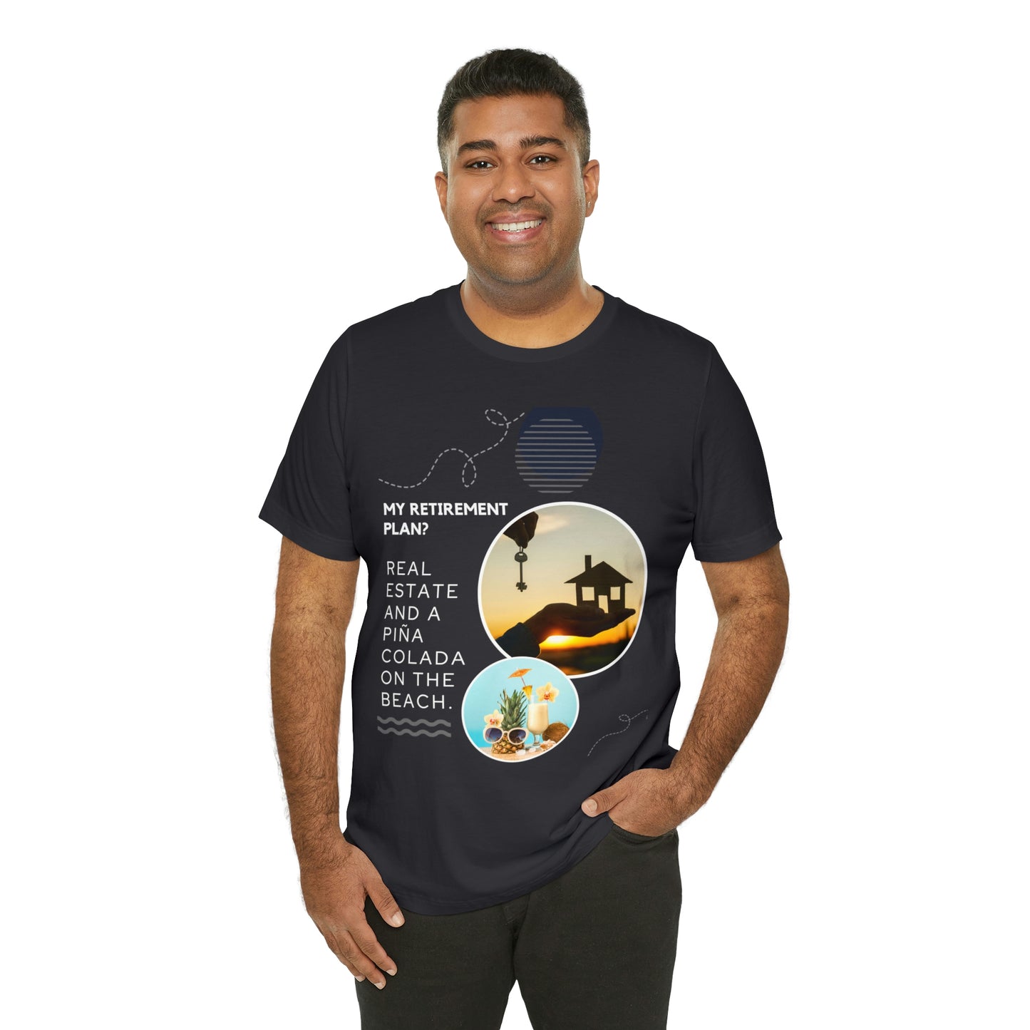 Retirement Piña Colada & Beach T-shirt
