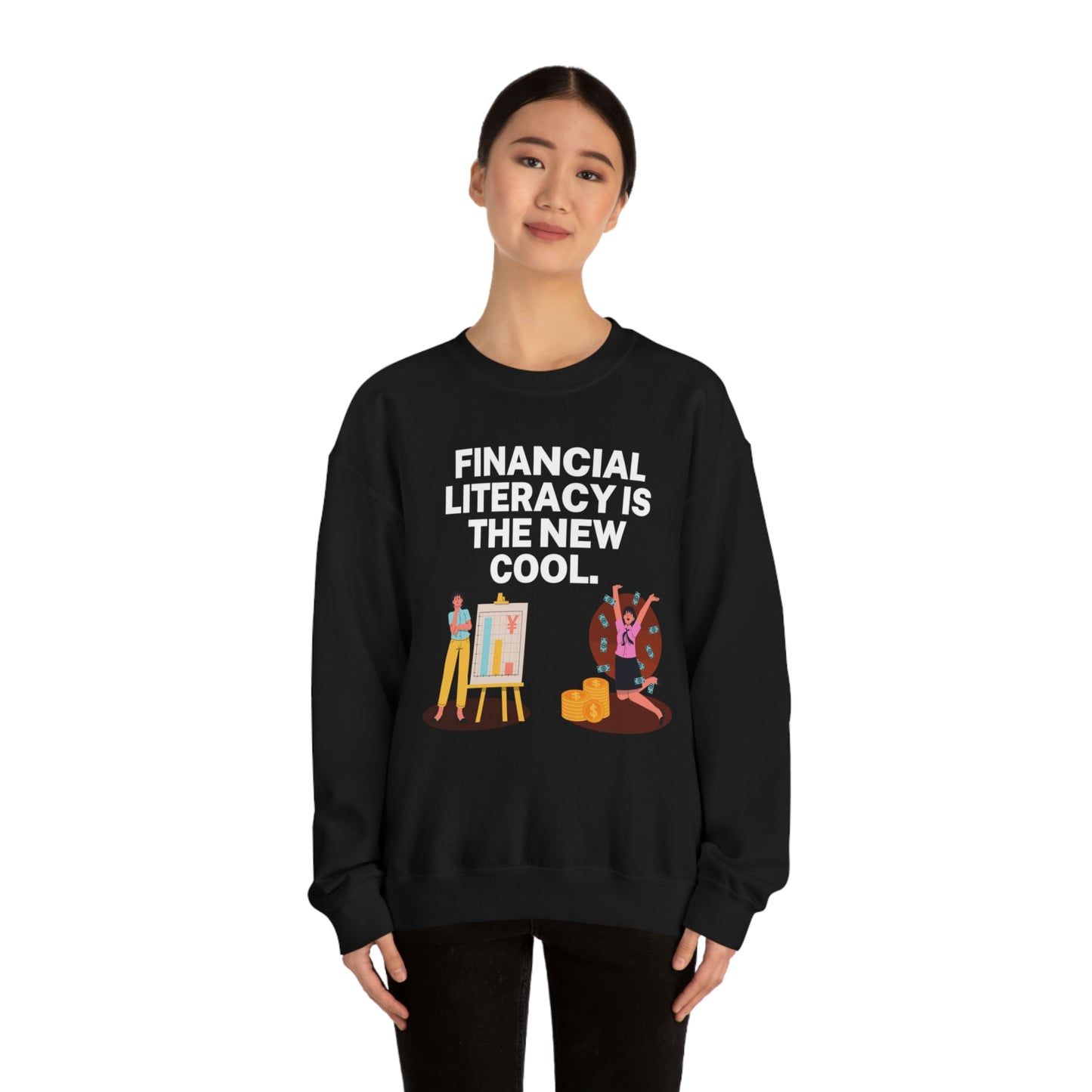 Financial Literacy Is Cool Unisex Sweatshirt