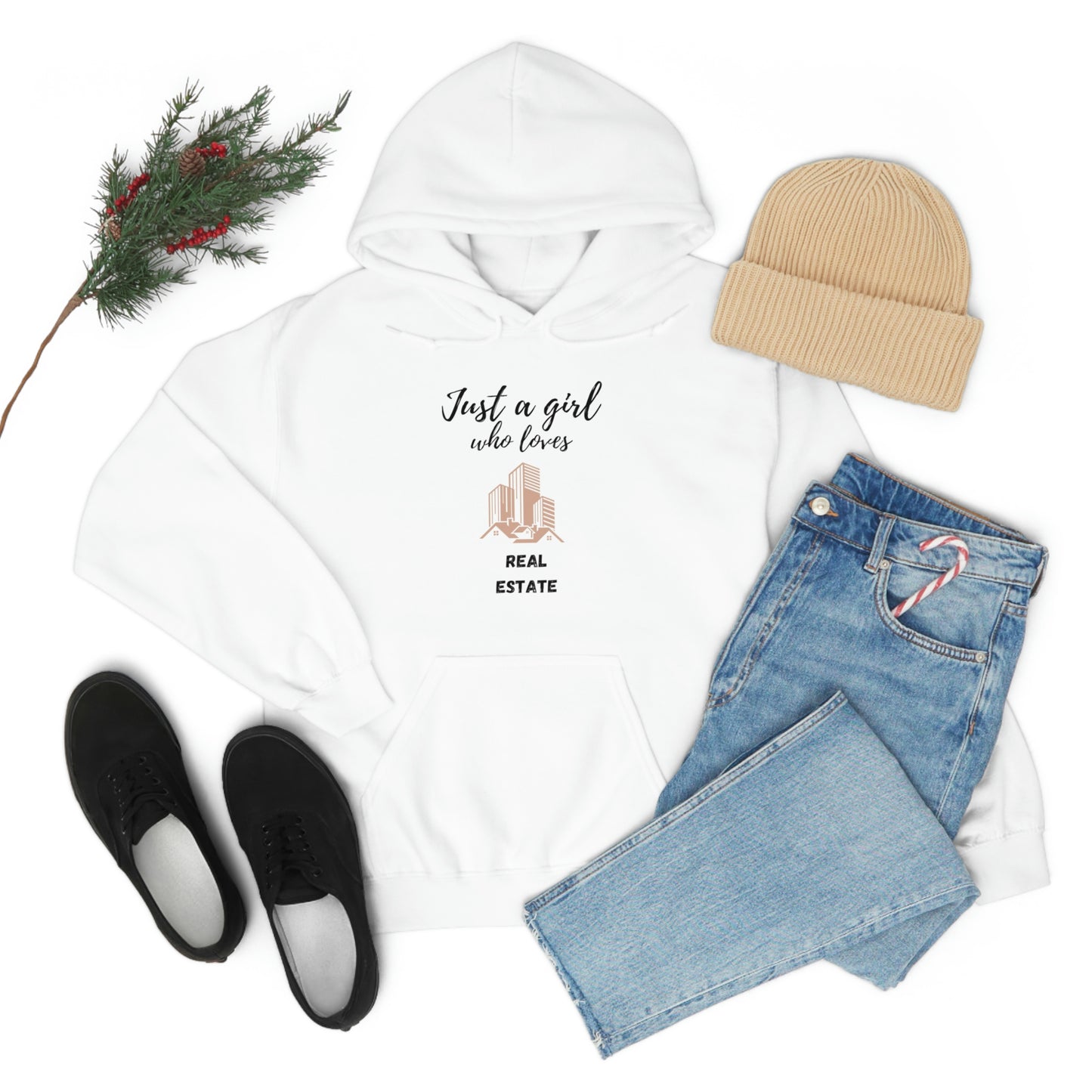 A Girl Loves Real Estate Unisex Hoodie