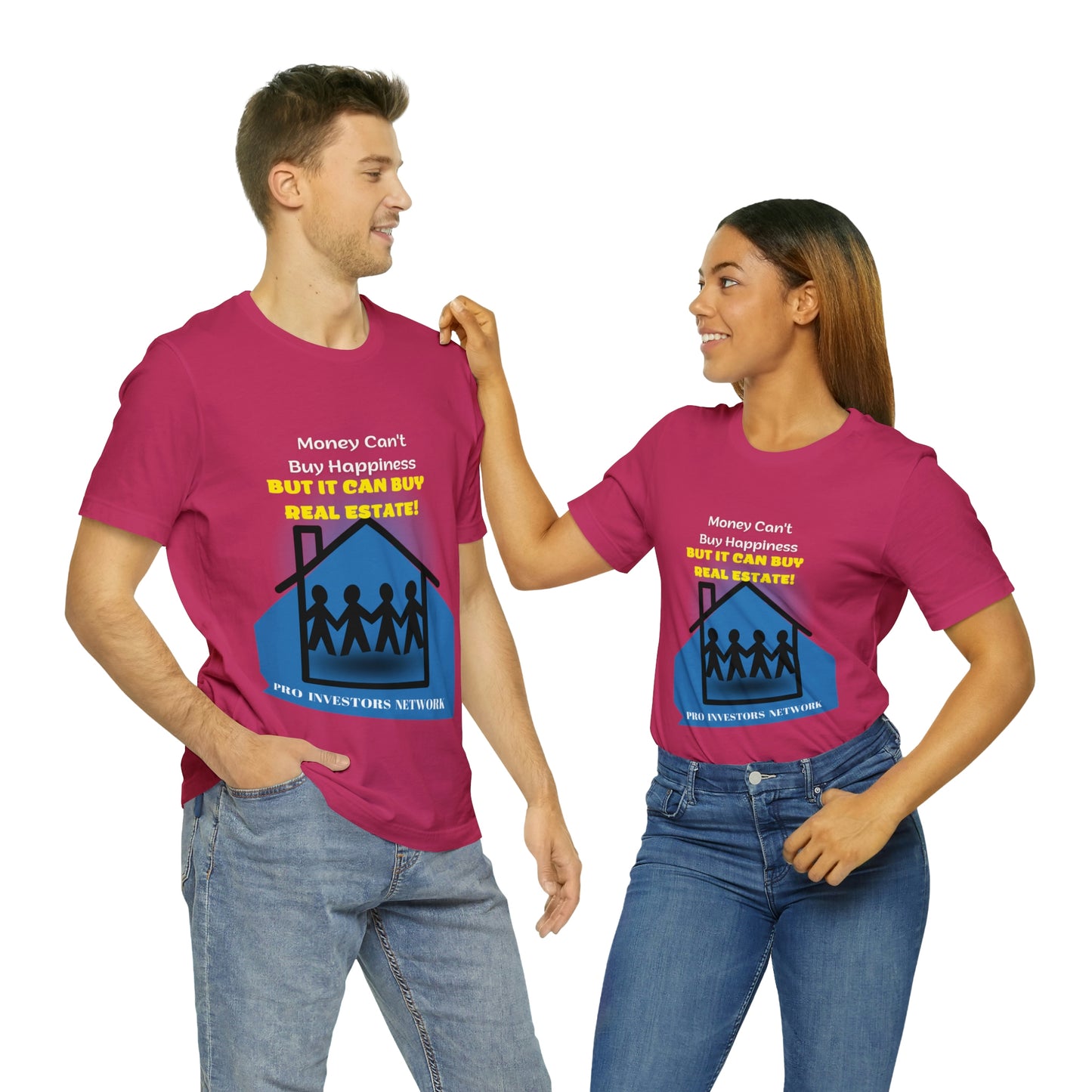 Money Buy Real Estate Family T-shirt