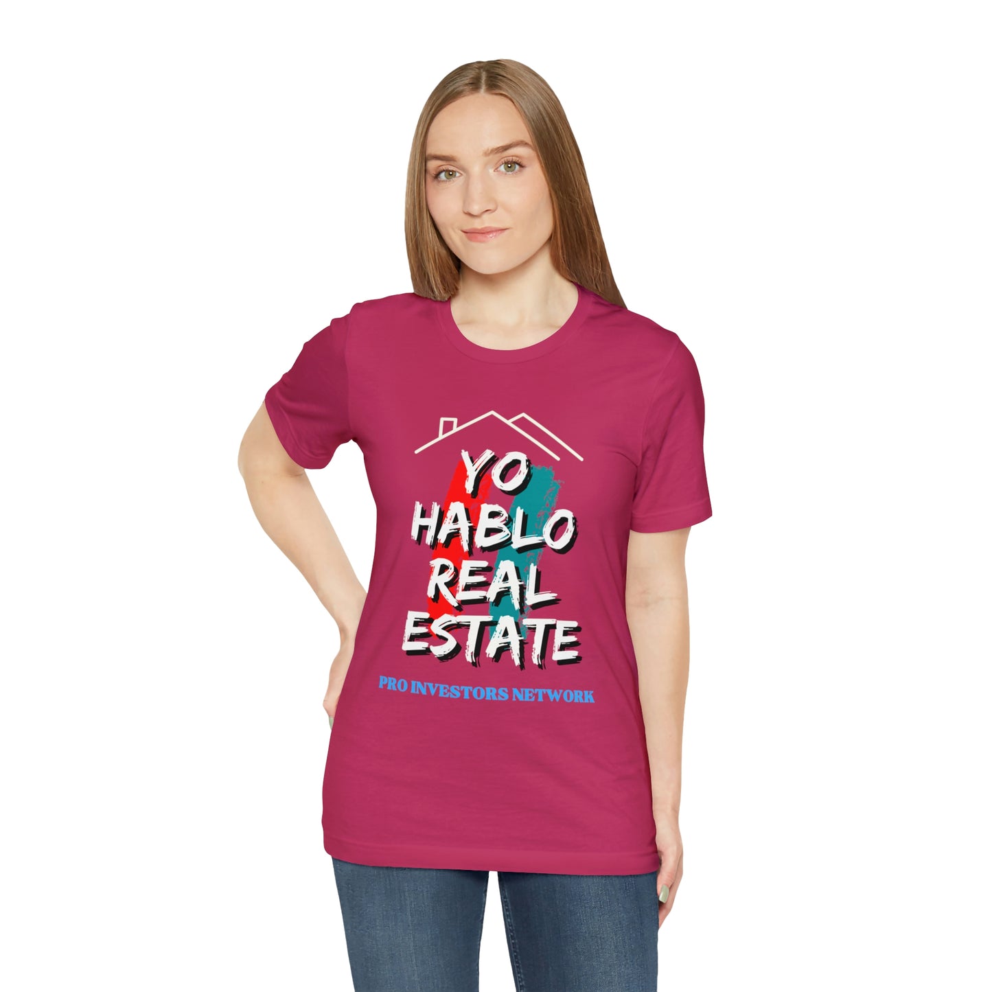 Yo Hablo Real Estate PRO Unisex Jersey Short Sleeve Tee