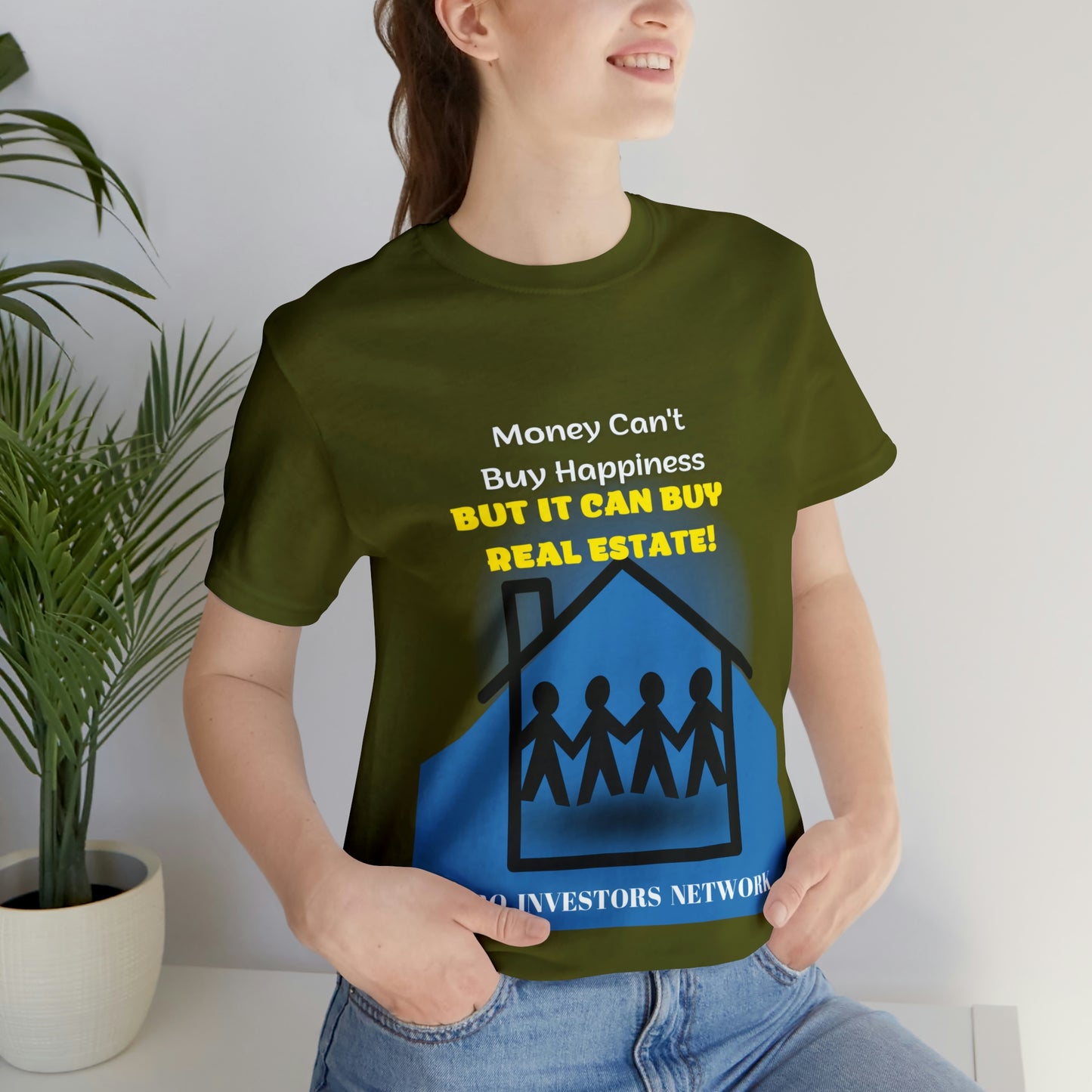 Money Buy Real Estate Family T-shirt