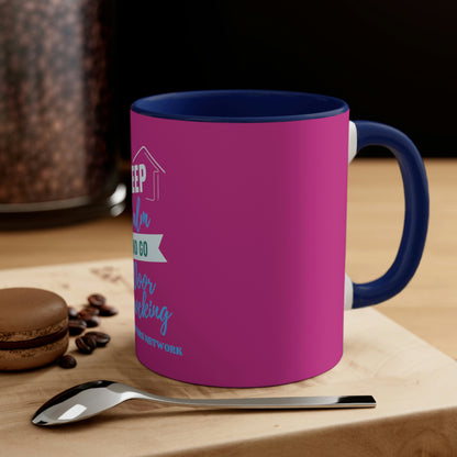 Keep Calm & Door Knock PRO Coffee Mug