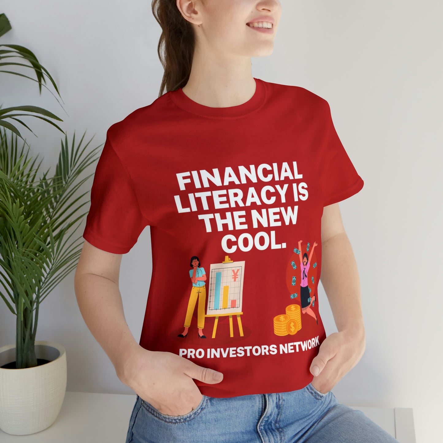 Financial Literacy is Cool PRO T-shirt