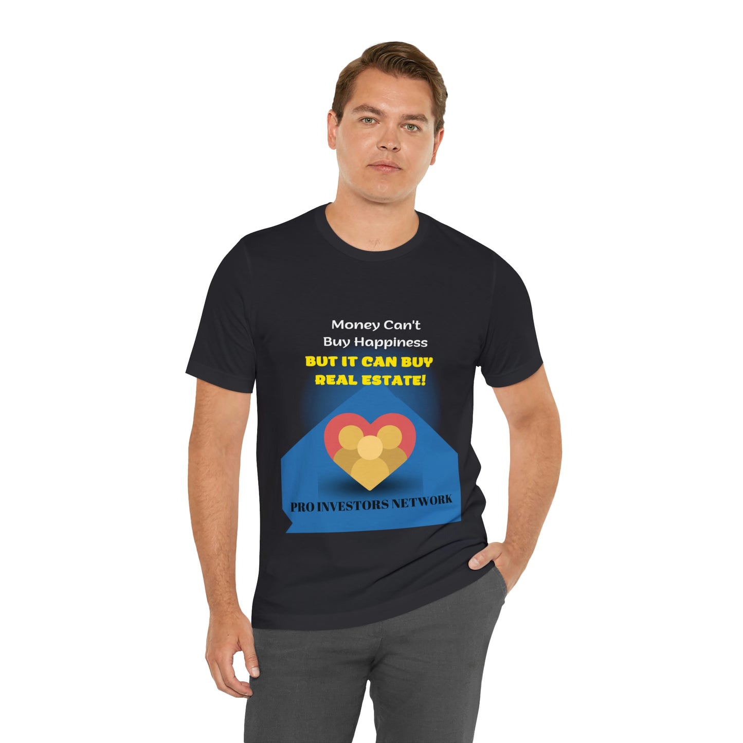 Money Buy Real Estate Heart PRO T-shirt