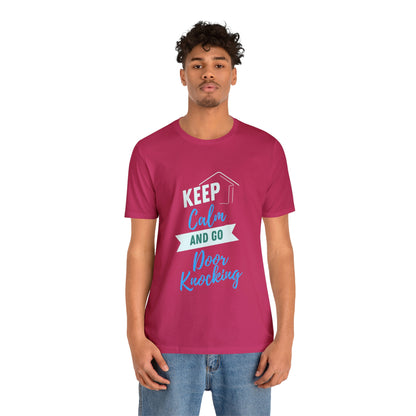 Keep Calm & Door Knock Unisex T-shirt