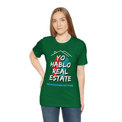 Yo Hablo Real Estate PRO Unisex Jersey Short Sleeve Tee