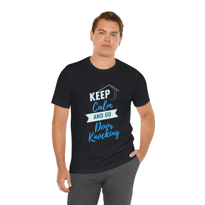 Keep Calm & Door Knock Unisex T-shirt