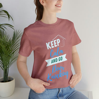 Keep Calm & Door Knock Unisex T-shirt