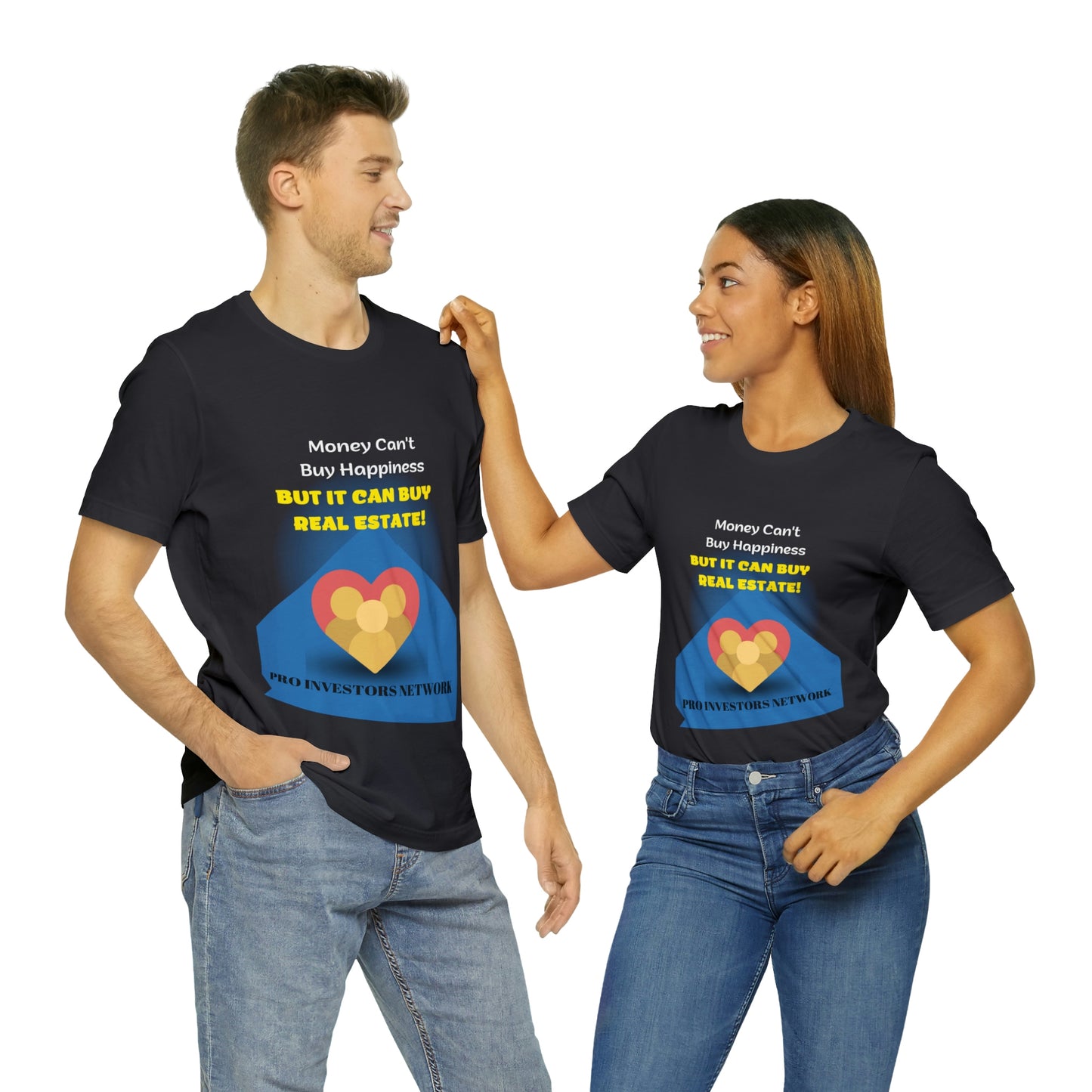 Money Buy Real Estate Heart PRO T-shirt