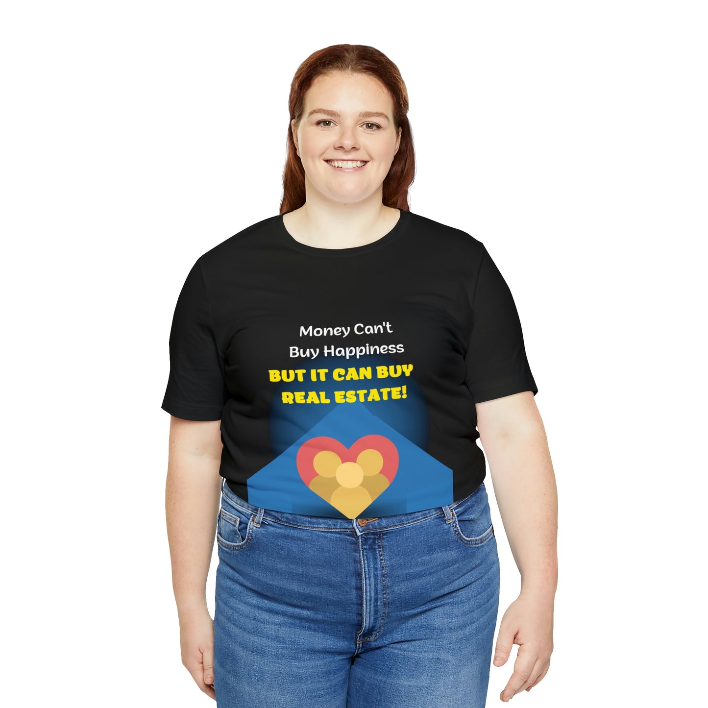 Money Buy Real Estate Heart PRO T-shirt