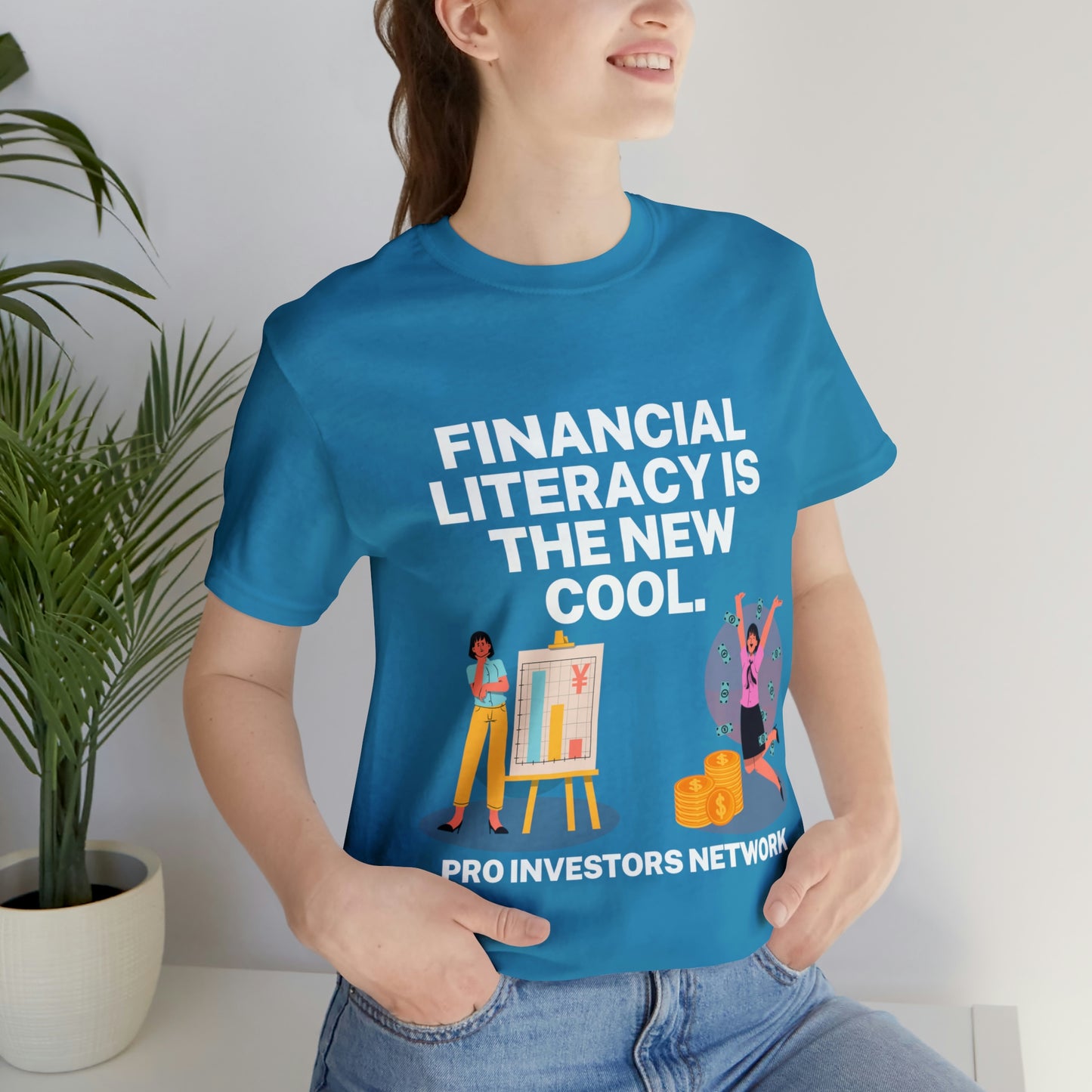 Financial Literacy is Cool PRO T-shirt