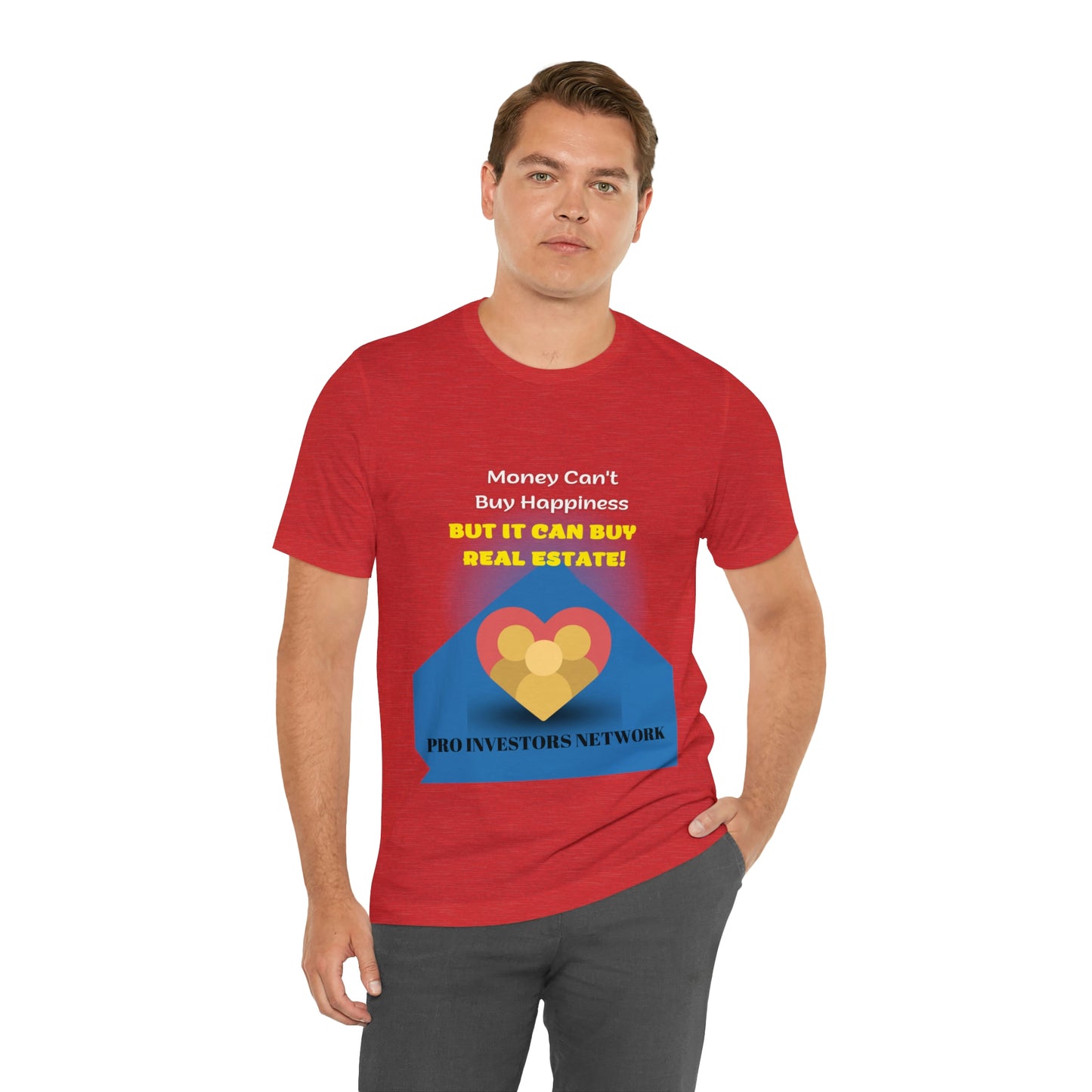 Money Buy Real Estate Heart PRO T-shirt