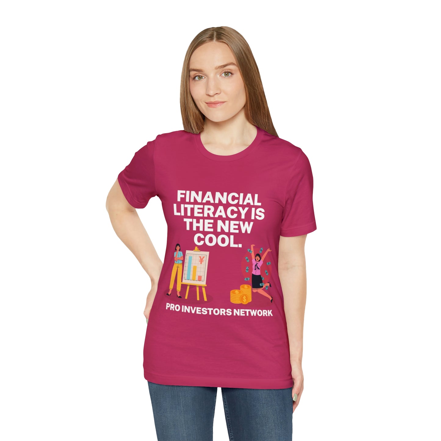 Financial Literacy is Cool PRO T-shirt