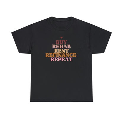 Buy Rehab Rent Refinance Unisex T-Shirt