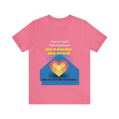 Money Buy Real Estate Heart PRO T-shirt