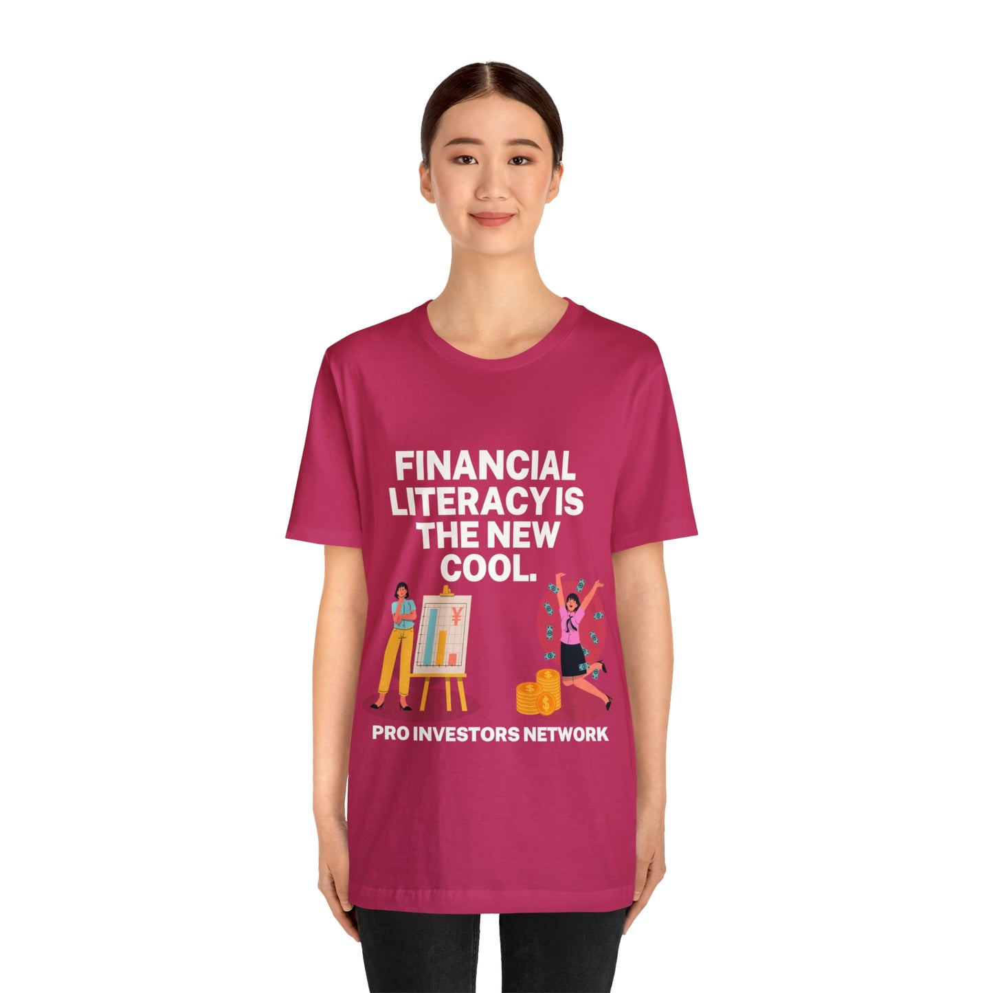 Financial Literacy is Cool PRO T-shirt