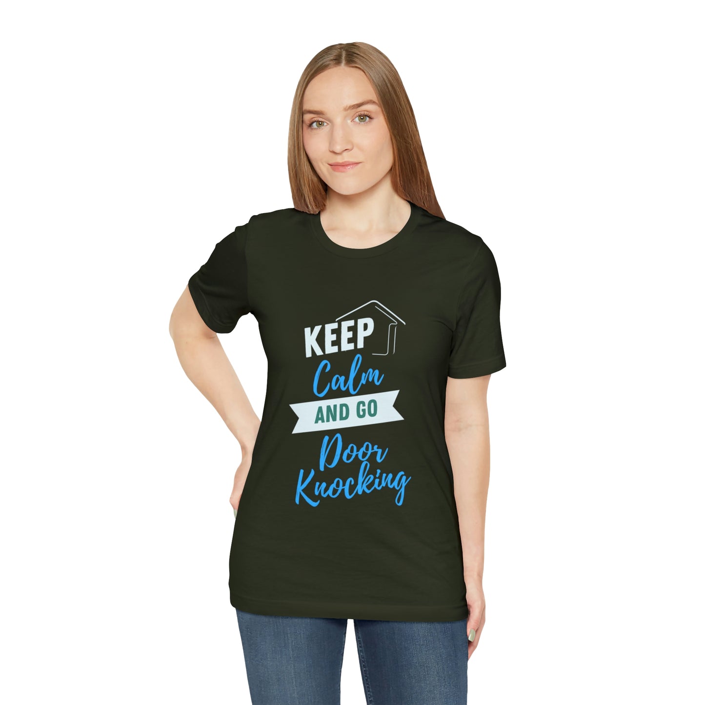 Keep Calm & Door Knock Unisex T-shirt