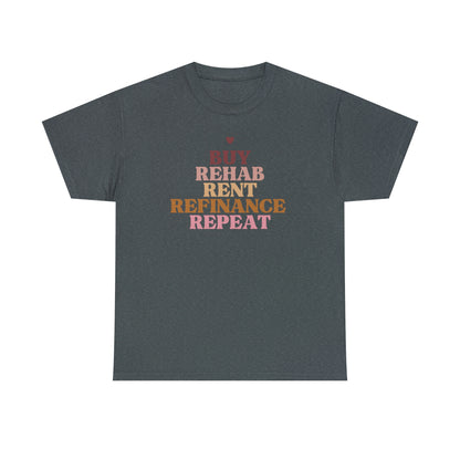 Buy Rehab Rent Refinance Unisex T-Shirt