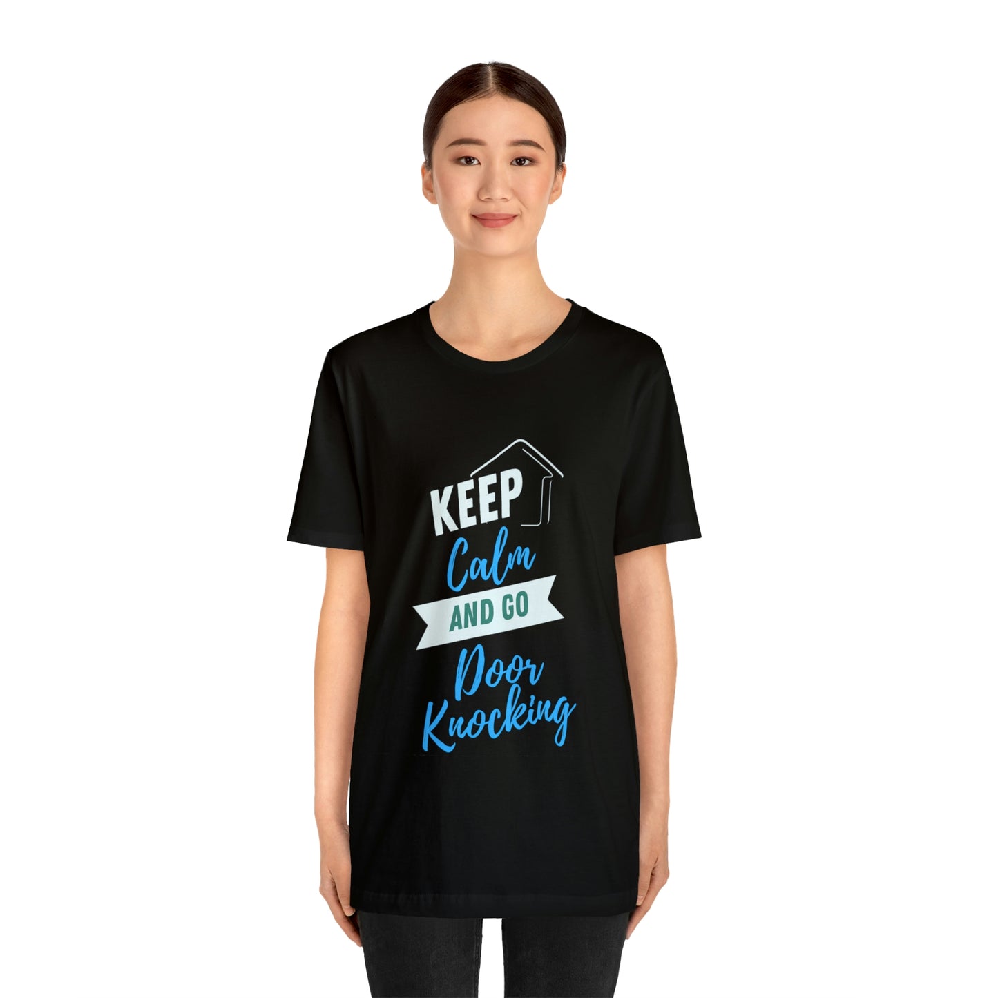 Keep Calm & Door Knock Unisex T-shirt
