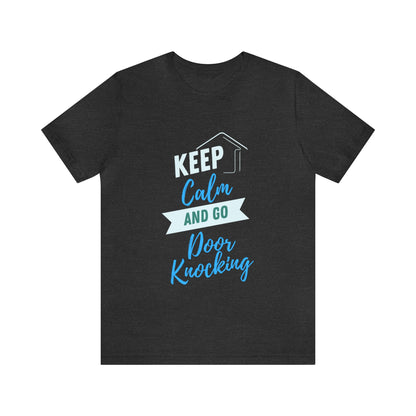 Keep Calm & Door Knock Unisex T-shirt