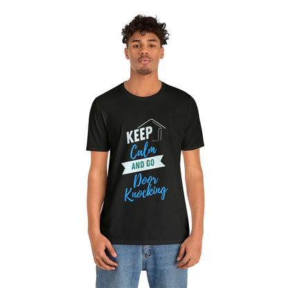 Keep Calm & Door Knock Unisex T-shirt
