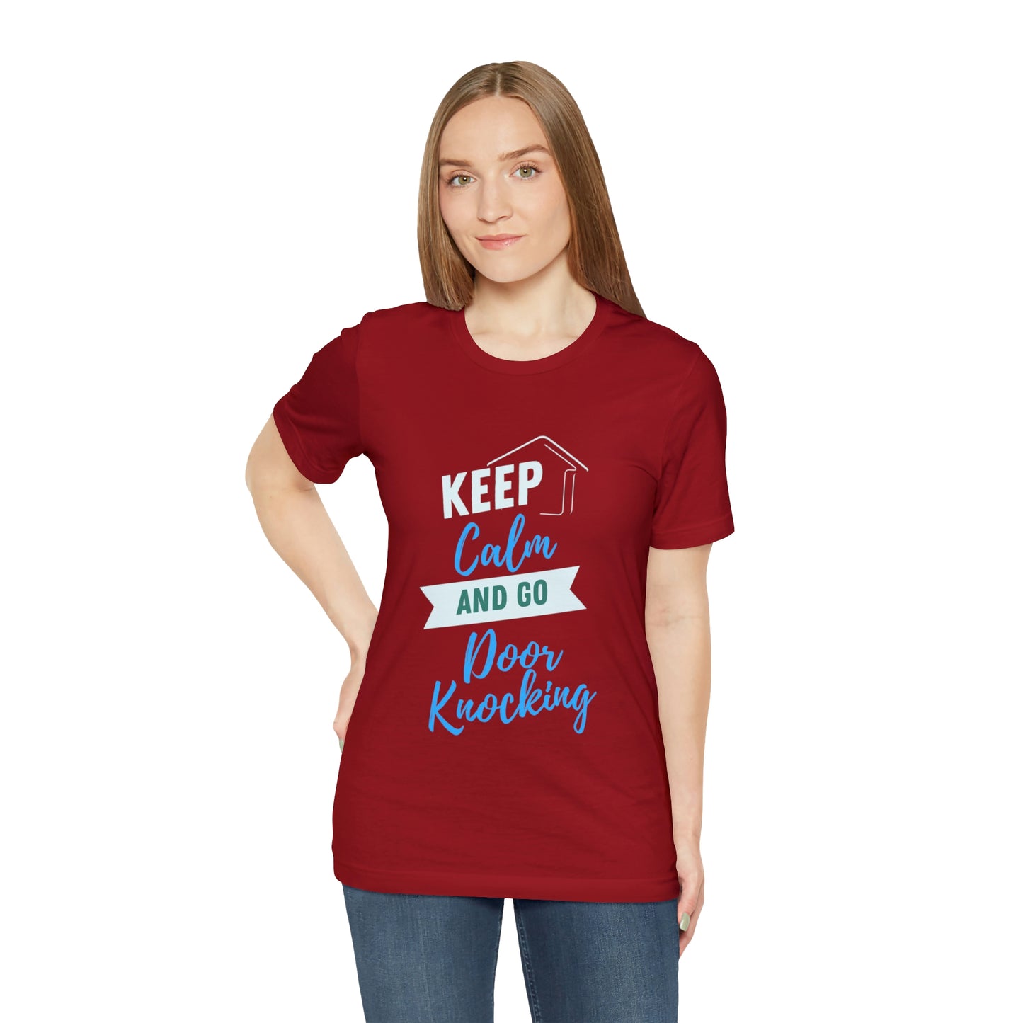 Keep Calm & Door Knock Unisex T-shirt