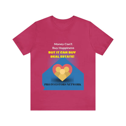 Money Buy Real Estate Heart PRO T-shirt