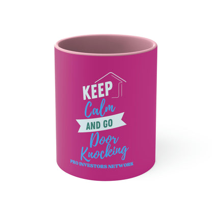 Keep Calm & Door Knock PRO Coffee Mug