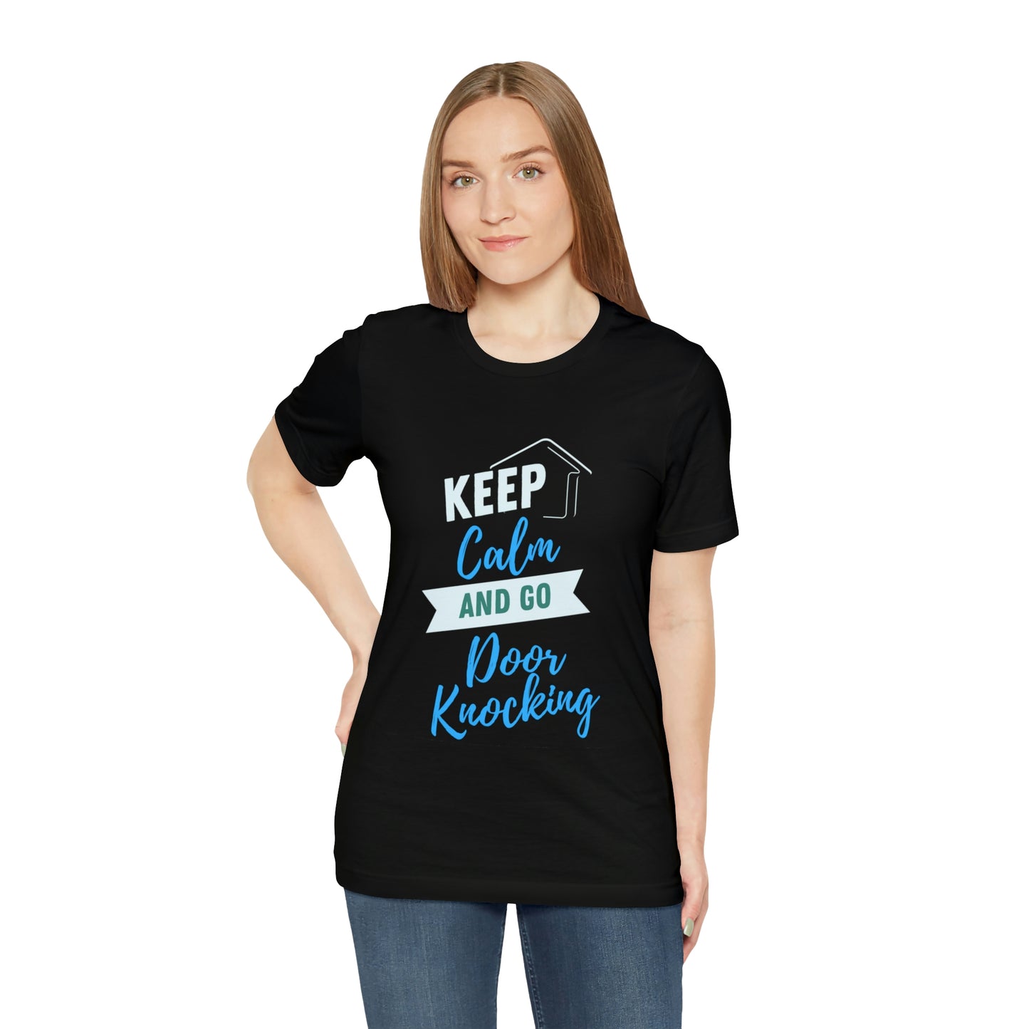 Keep Calm & Door Knock Unisex T-shirt