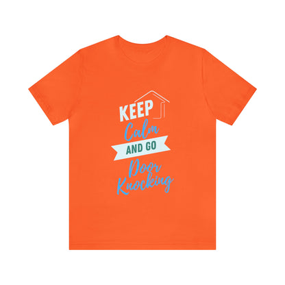 Keep Calm & Door Knock Unisex T-shirt