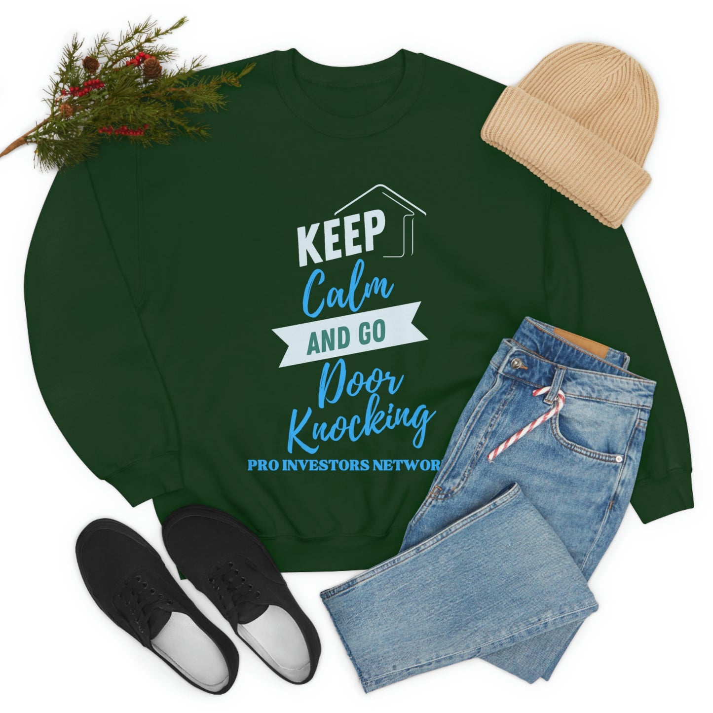 Keep Calm & Door Knock PRO Unisex Sweatshirt