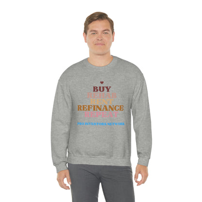 Buy Rehab Rent Refinance Unisex Heavy Sweatshirt