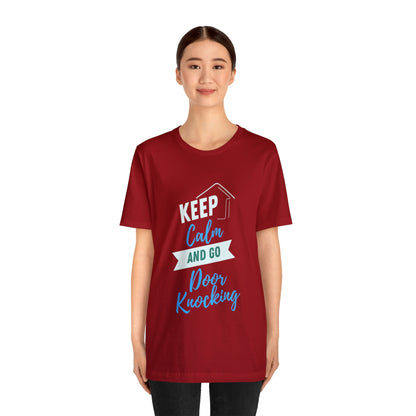 Keep Calm & Door Knock Unisex T-shirt