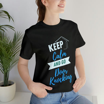 Keep Calm & Door Knock Unisex T-shirt