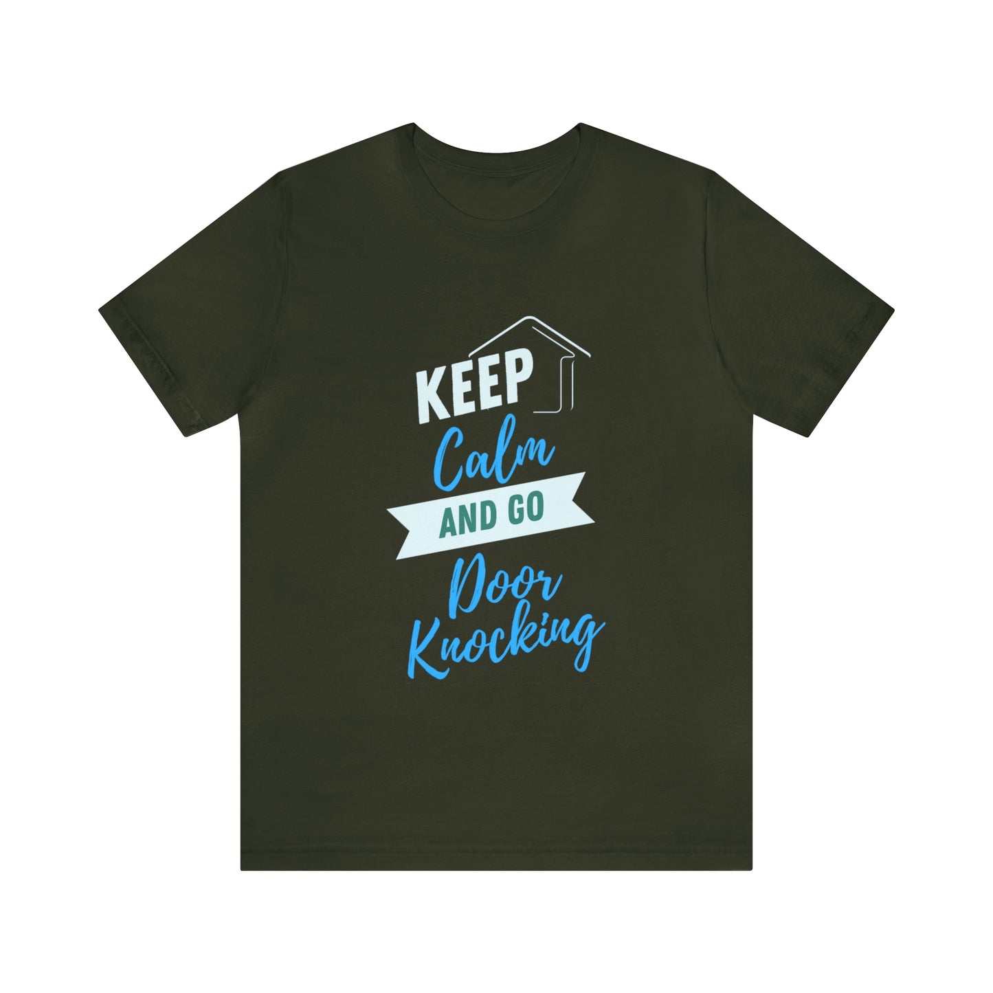 Keep Calm & Door Knock Unisex T-shirt