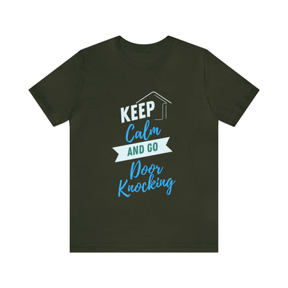 Keep Calm & Door Knock Unisex T-shirt