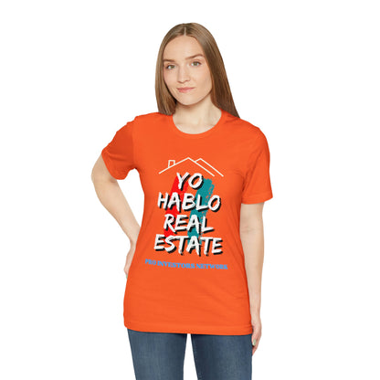 Yo Hablo Real Estate PRO Unisex Jersey Short Sleeve Tee