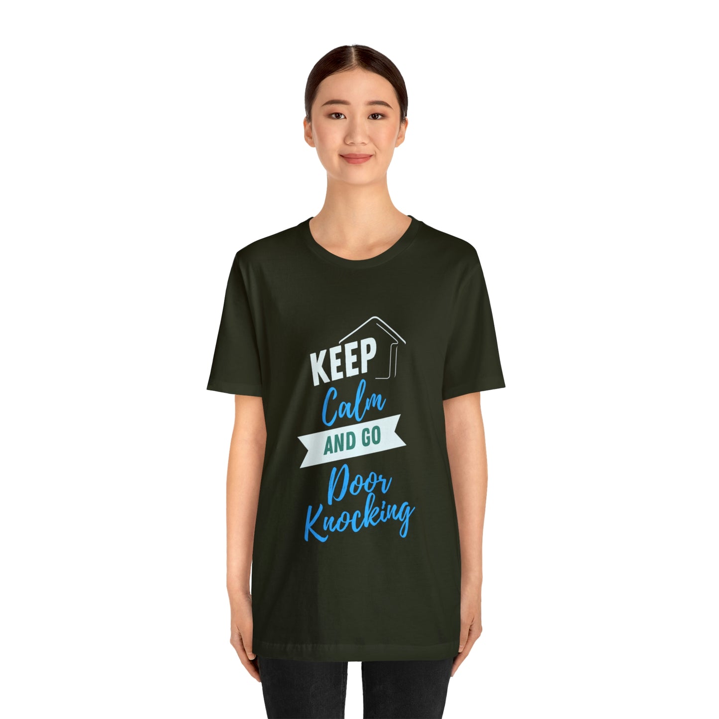 Keep Calm & Door Knock Unisex T-shirt