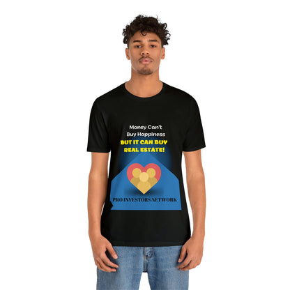 Money Buy Real Estate Heart PRO T-shirt