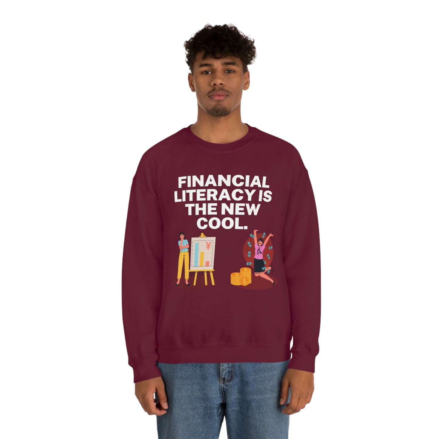 Financial Literacy Is Cool Unisex Sweatshirt