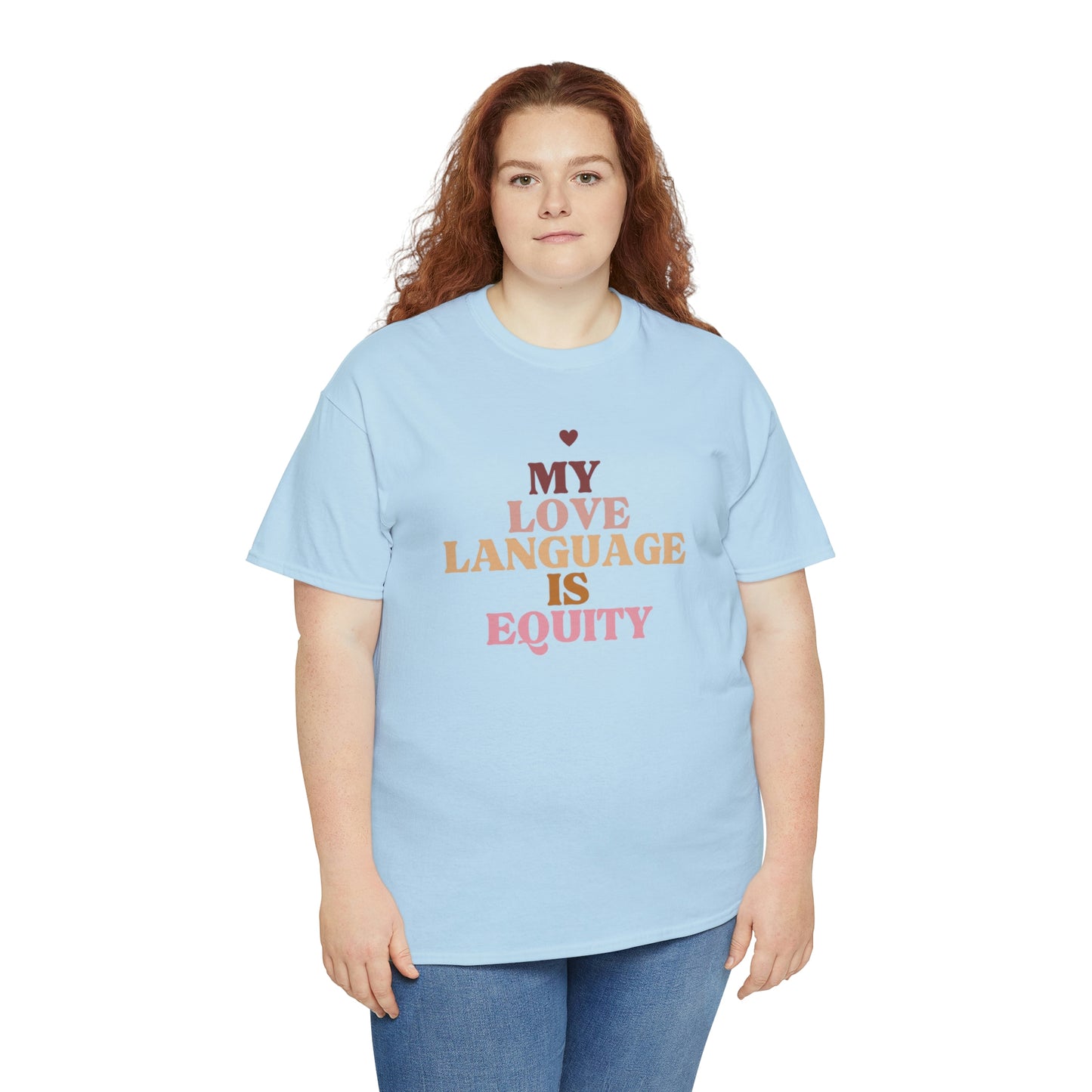 Love Language Is Equity PRO Unisex T-shirt