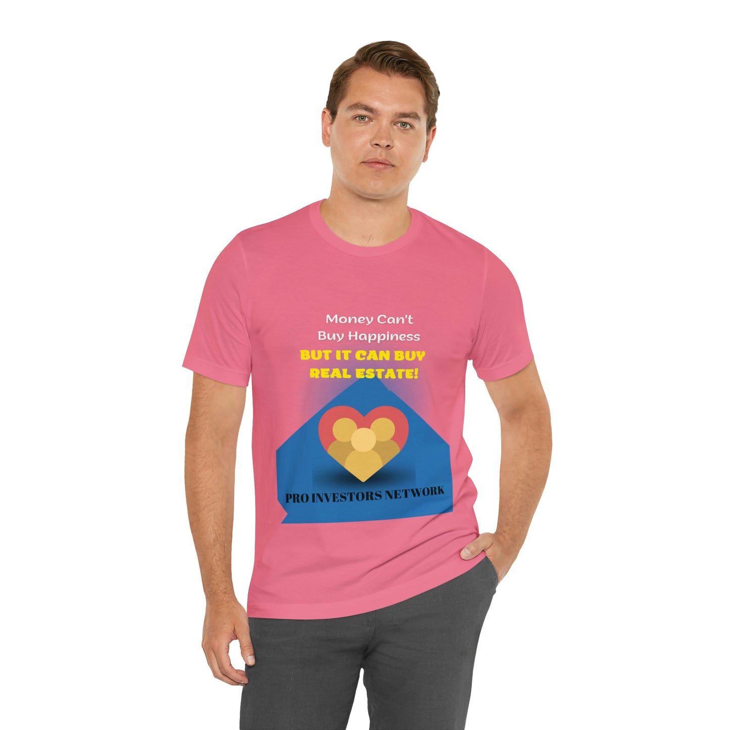 Money Buy Real Estate Heart PRO T-shirt