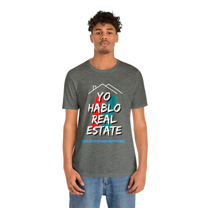 Yo Hablo Real Estate PRO Unisex Jersey Short Sleeve Tee