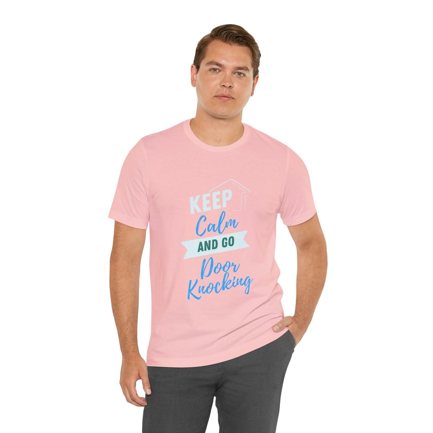Keep Calm & Door Knock Unisex T-shirt