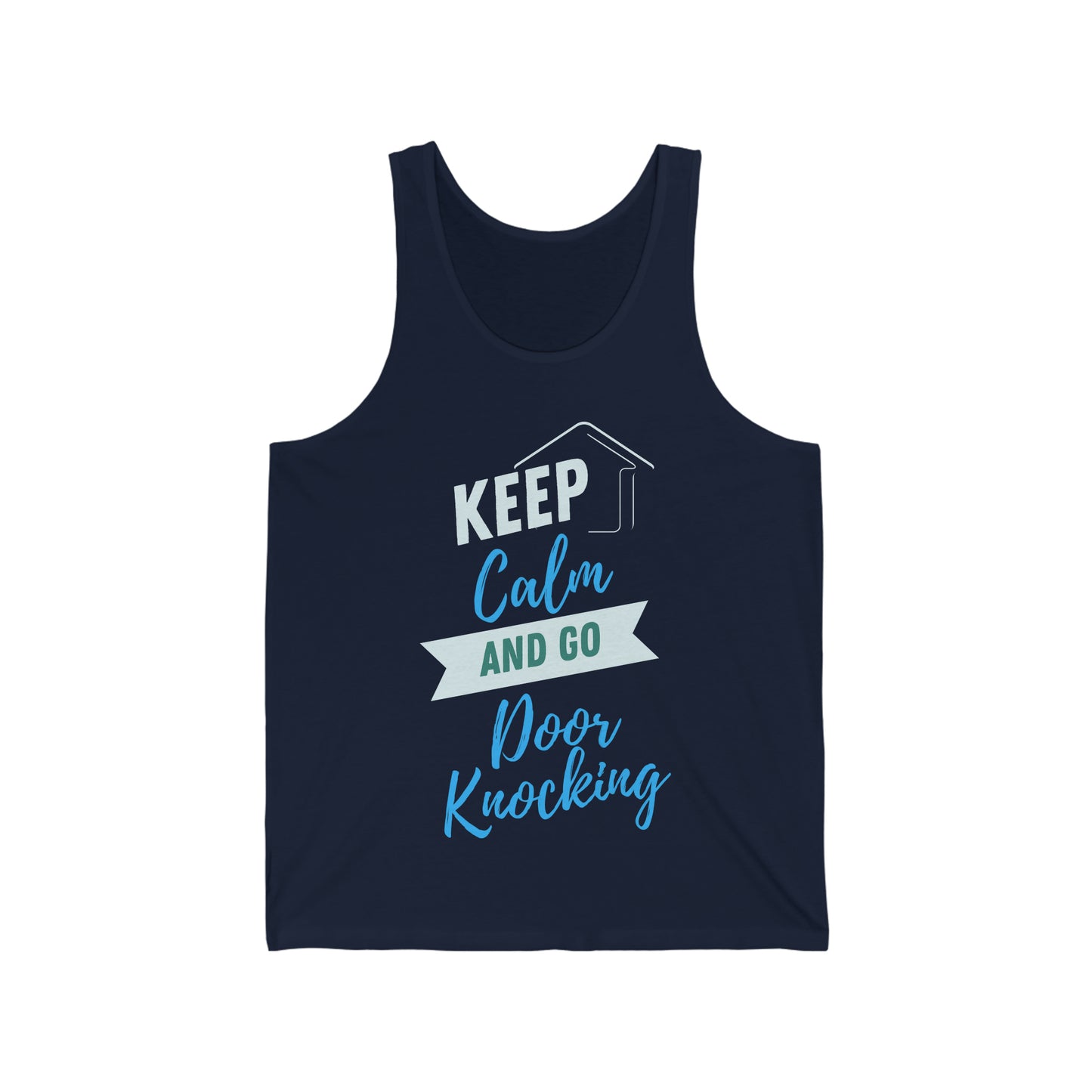 Keep Calm & Door Knock PRO Unisex Tank Top