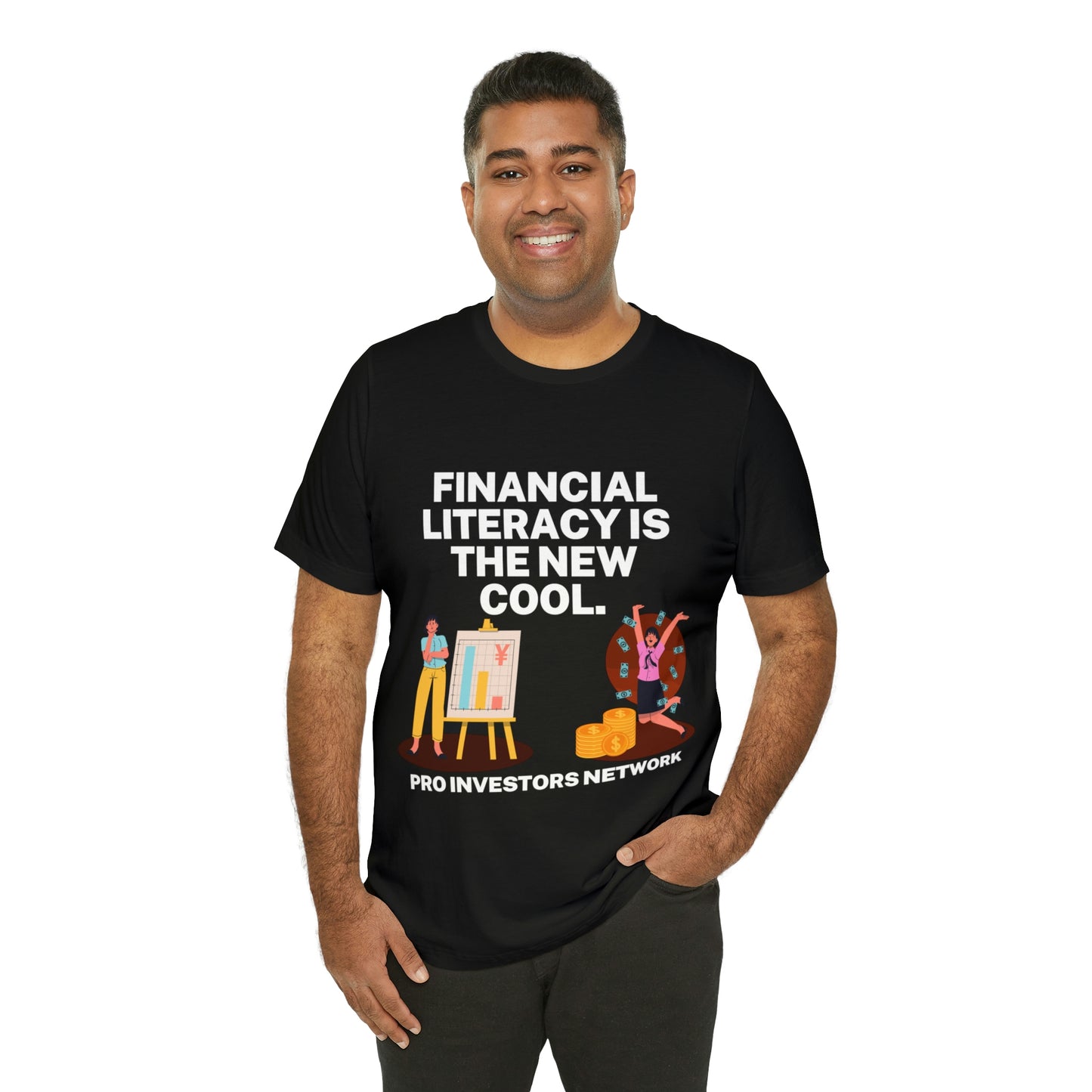 Financial Literacy is Cool PRO T-shirt