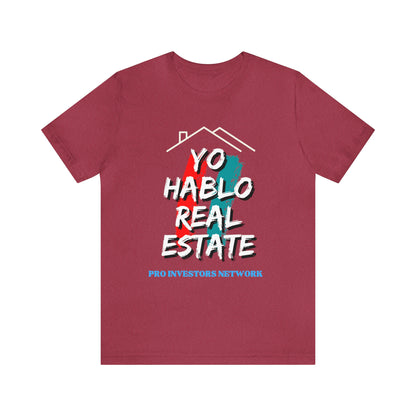 Yo Hablo Real Estate PRO Unisex Jersey Short Sleeve Tee